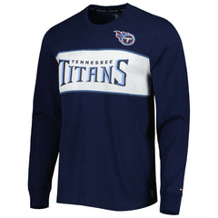 Tennessee Titans Tommy Hilfiger Peter Team Long Sleeve T-Shirt Navy - NFL