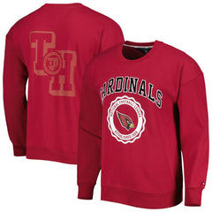 Arizona Cardinals Tommy Hilfiger Ronald Crew Sweatshirt Cardinal - NFL