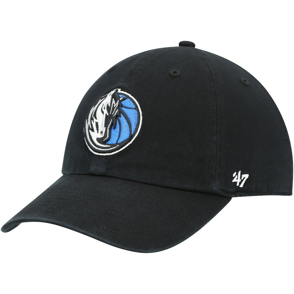 47 brand - Dallas Mavericks '47 Core Logo Clean Up Adjustable Hat - Black
