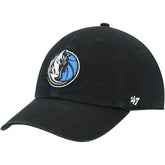 47 brand - Dallas Mavericks '47 Core Logo Clean Up Adjustable Hat - Black
