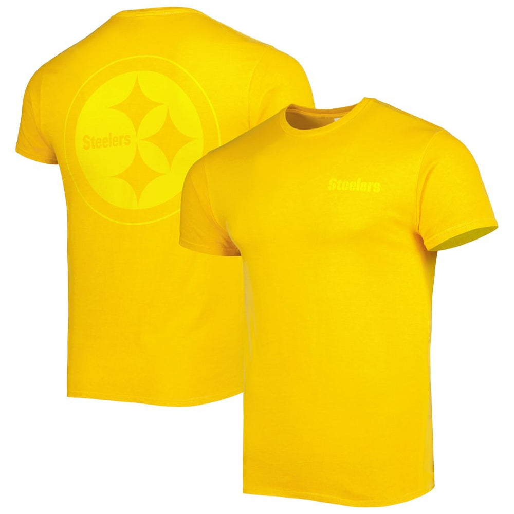 Pittsburgh Steelers '47 Fast Track Tonal Highlight T-Shirt Gold - 47 brand