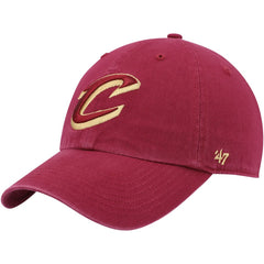 47 brand - Cleveland Cavaliers '47 Core Logo Clean Up Adjustable Hat - Wine