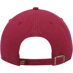 47 brand - Cleveland Cavaliers '47 Core Logo Clean Up Adjustable Hat - Wine