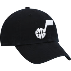 47 brand - Utah Jazz '47 Core Logo Clean Up Adjustable Hat - Black