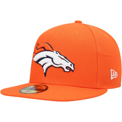 Denver Broncos New Era Stateview 59FIFTY Fitted Hat Orange - NFL