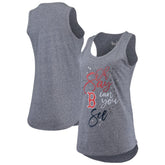 Boston Red Sox Touch Women's Americana Tri-Blend Racerback Tank Top Clearance
