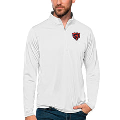 Chicago Bears Antigua Tribute Quarter-Zip Lightweight Pullover Top White - NFL