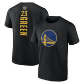 NBA - Draymond Green Golden State Warriors Playmaker Name & Number T-Shirt - Black