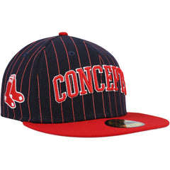 Boston Red Sox New Era Concepts Pinstripe 59FIFTY Fitted Hat discount