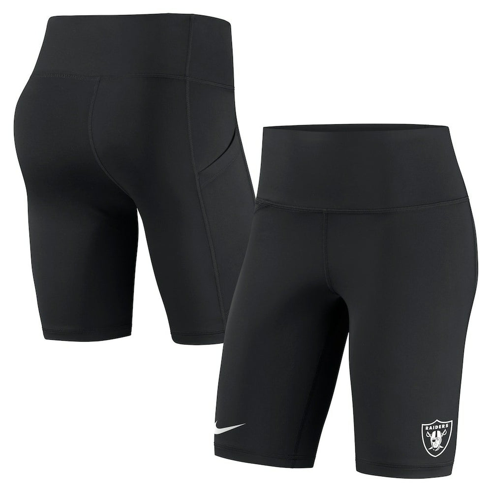 Las Vegas Raiders Women's Biker Shorts Black - Nike