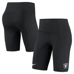 Las Vegas Raiders Women's Biker Shorts Black - Nike