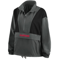 Cleveland Guardians WEAR by Erin Andrews Women's Packable Half-Zip Jacket Sale