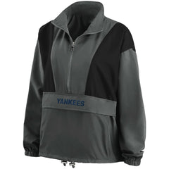 New York Yankees WEAR by Erin Andrews Women's Packable Half-Zip Jacket Near Me
