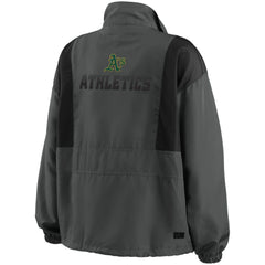 Athletics WEAR by Erin Andrews Women's Packable Half-Zip Jacket Clearance
