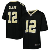 Chris Olave New Orleans Saints Youth Game Jersey Black - Nike