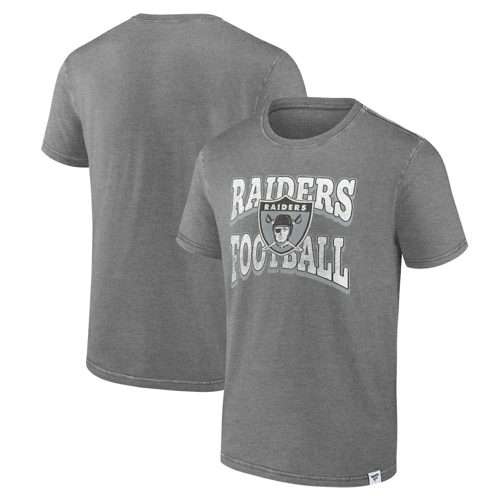 Las Vegas Raiders Force Out T-Shirt Heather Charcoal - Fanatics