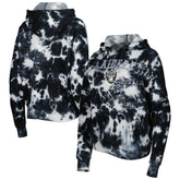 Las Vegas Raiders New Era Women's Cloud Dye Fleece Pullover Hoodie Black - NFL
