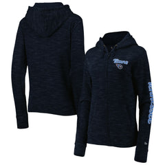 Tennessee Titans New Era Women's Reverse Full-Zip Hoodie Navy - NFL