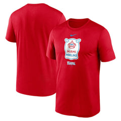 Miami Marlins Nike City Connect Logo T-Shirt Online
