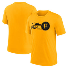 Pittsburgh Pirates Nike City Connect Tri-Blend T-Shirt for sale