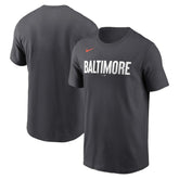 Baltimore Orioles Nike City Connect Wordmark T-Shirt discount