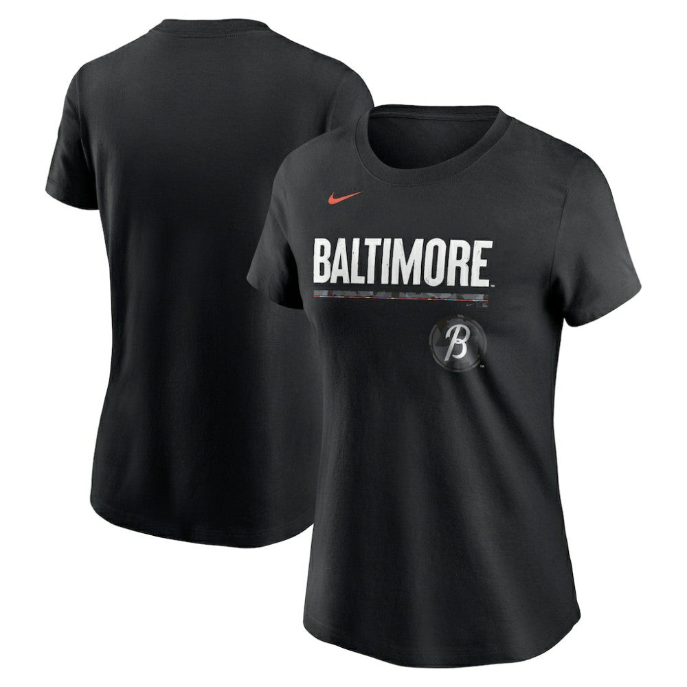 Baltimore Orioles Nike Women's City Connect Wordmark T-Shirt for sale