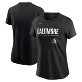 Baltimore Orioles Nike Women's City Connect Wordmark T-Shirt for sale