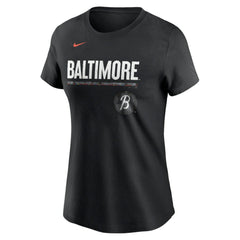 Baltimore Orioles Nike Women's City Connect Wordmark T-Shirt for sale