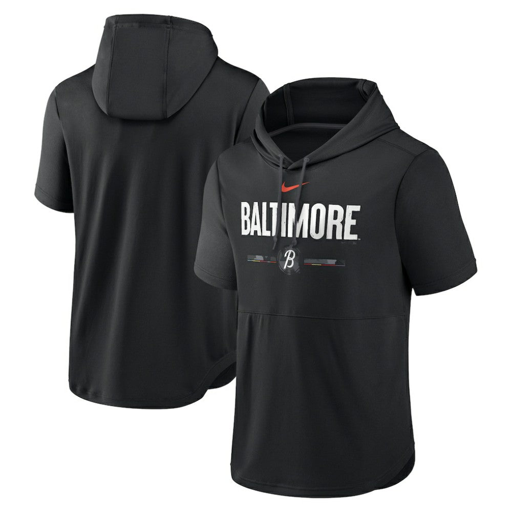 Baltimore Orioles Nike City Connect Short Sleeve Pullover Hoodie Sale