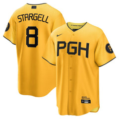 Willie Stargell Pittsburgh Pirates Nike City Connect Replica Player Jersey Sale