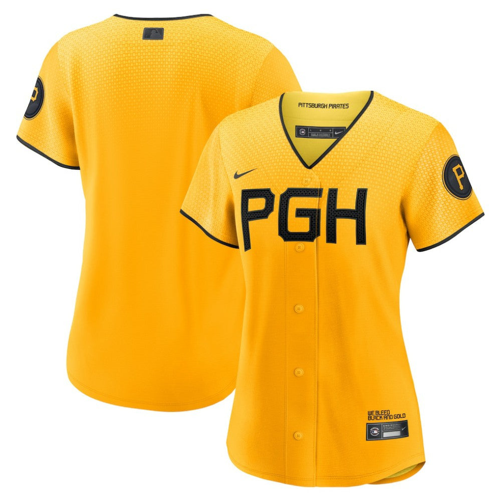 Pittsburgh Pirates Nike Women's City Connect Replica Jersey for sale