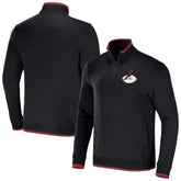 Arizona Cardinals NFL x Darius Rucker Collection Logo Quarter-Zip Top Black - Fanatics