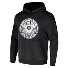 Las Vegas Raiders NFL x Darius Rucker Collection Washed Pullover Hoodie Black - Fanatics