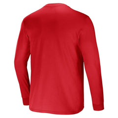 Atlanta Falcons NFL x Darius Rucker Collection Team Long Sleeve Pocket T-Shirt Red - Fanatics