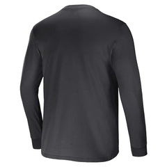 New Orleans Saints NFL x Darius Rucker Collection Team Long Sleeve Pocket T-Shirt Black - Fanatics