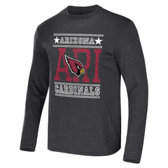 Arizona Cardinals NFL x Darius Rucker Collection Long Sleeve T-Shirt Heathered Charcoal - Fanatics