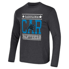 Carolina Panthers NFL x Darius Rucker Collection Long Sleeve T-Shirt Heathered Charcoal - Fanatics