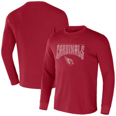 Arizona Cardinals NFL x Darius Rucker Collection Long Sleeve Thermal T-Shirt Cardinal - Fanatics