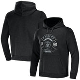 Las Vegas Raiders NFL x Darius Rucker Collection Radar Pullover Hoodie Heather Charcoal - Fanatics