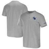 Indianapolis Colts NFL x Darius Rucker Collection Henley T-Shirt Heather Gray - Fanatics
