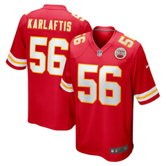George Karlaftis Kansas City Chiefs Player Game Jersey Red - Nike