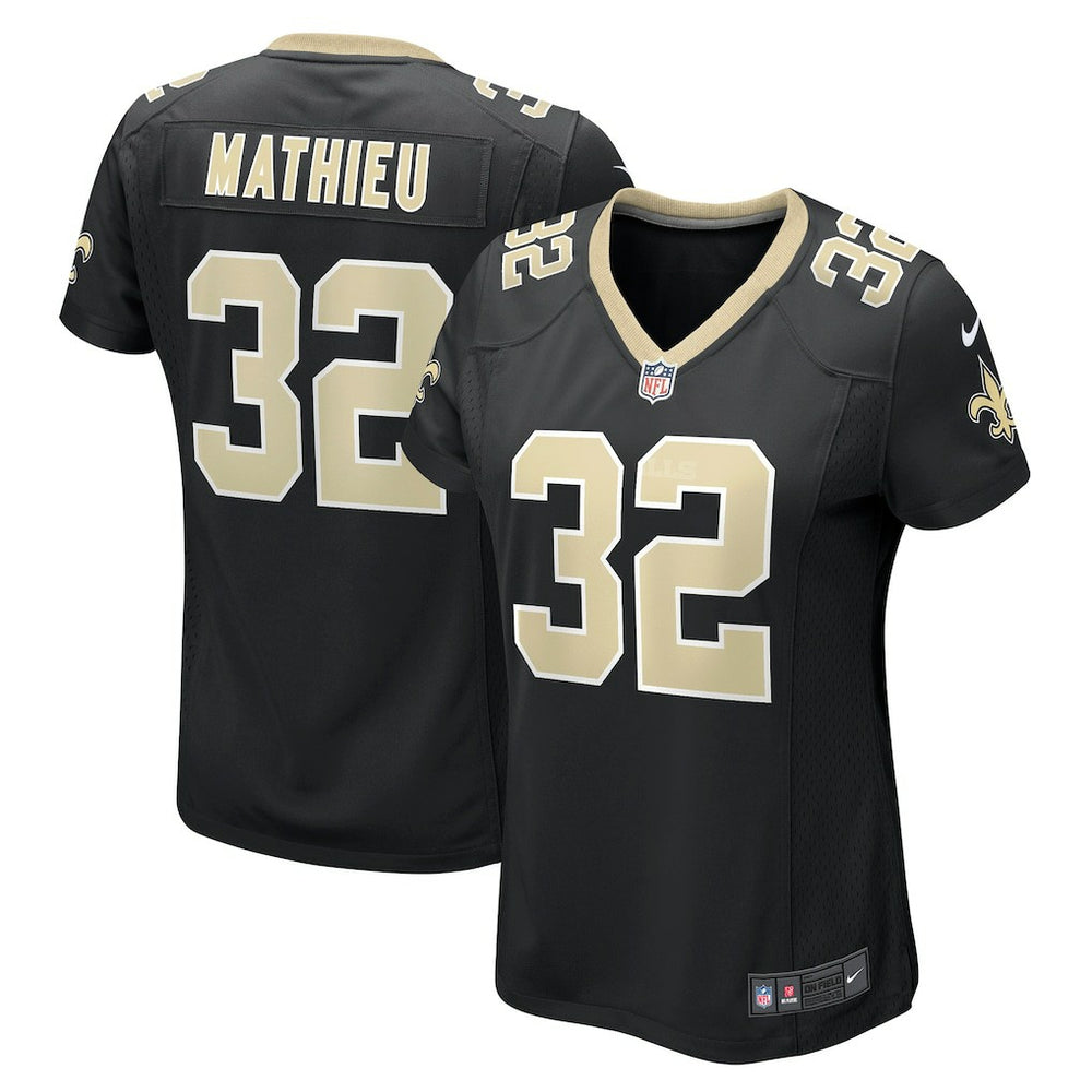Tyrann Mathieu New Orleans Saints Women's Player Jersey Black - Nike