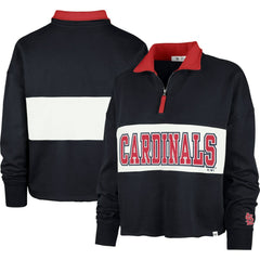 St. Louis Cardinals '47 Women's Remi Quarter-Zip Cropped Top Clearance