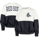 Boston Red Sox '47 Women's Take Two Bonita Pullover Sweatshirt Clearance