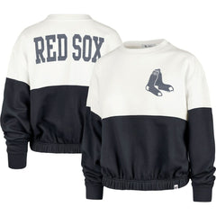 Boston Red Sox '47 Women's Take Two Bonita Pullover Sweatshirt Clearance