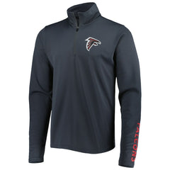 Atlanta Falcons MSX by Michael Strahan Half-Zip Pullover Charcoal - NFL