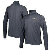 Baltimore Ravens MSX by Michael Strahan Half-Zip Pullover Charcoal - NFL