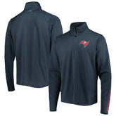 Tampa Bay Buccaneers MSX by Michael Strahan Half-Zip Pullover Charcoal - NFL