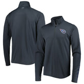 Tennessee Titans MSX by Michael Strahan Half-Zip Pullover Charcoal - NFL