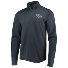 Tennessee Titans MSX by Michael Strahan Half-Zip Pullover Charcoal - NFL